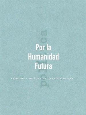 cover image of Por la Humanidad Futura